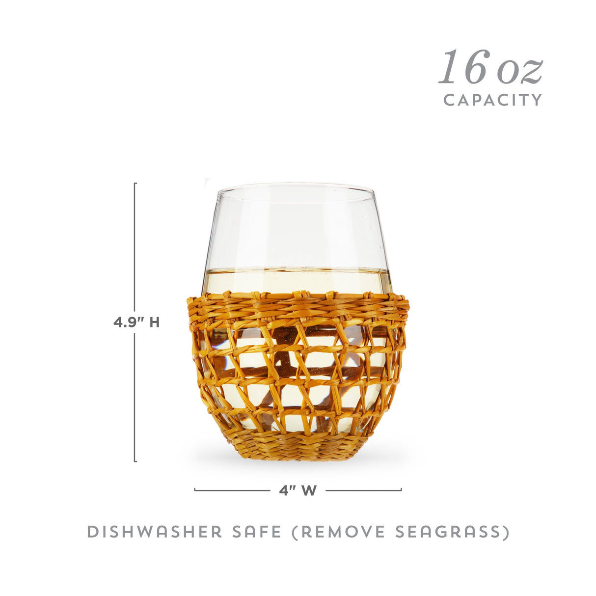 Island Stemless Wine Glasses