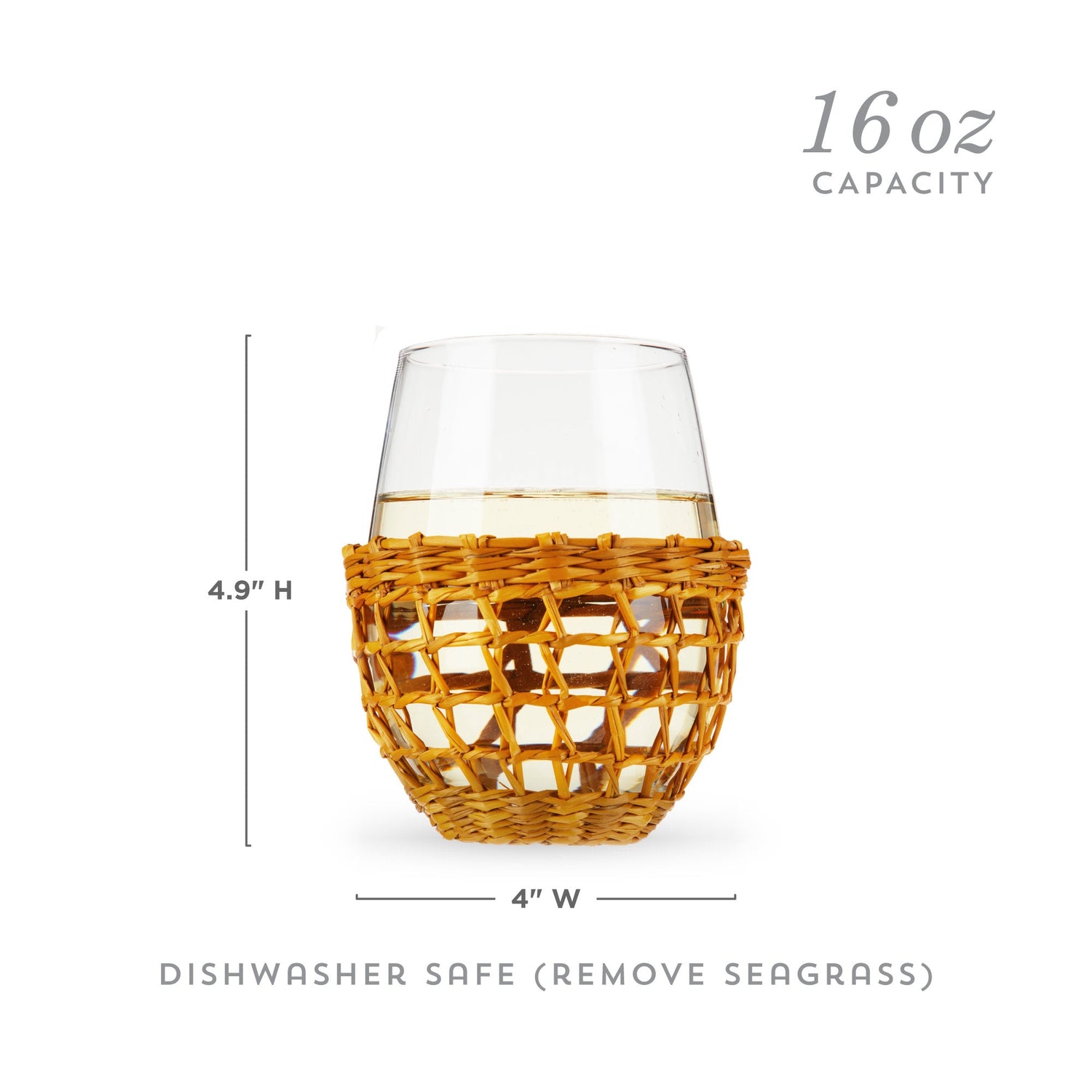 Island Stemless Wine Glasses