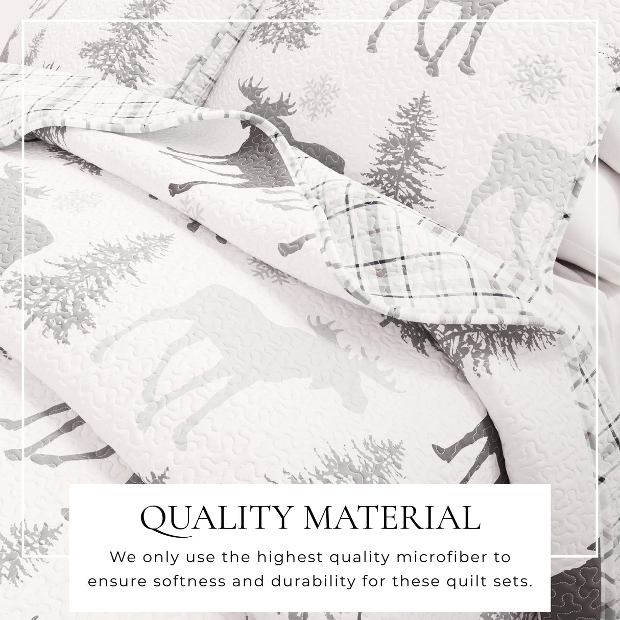 3-Piece Lodge Quilt - Wilderness Collection