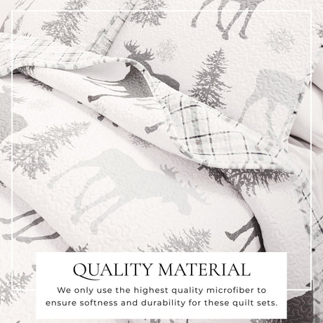 3-Piece Lodge Quilt - Wilderness Collection