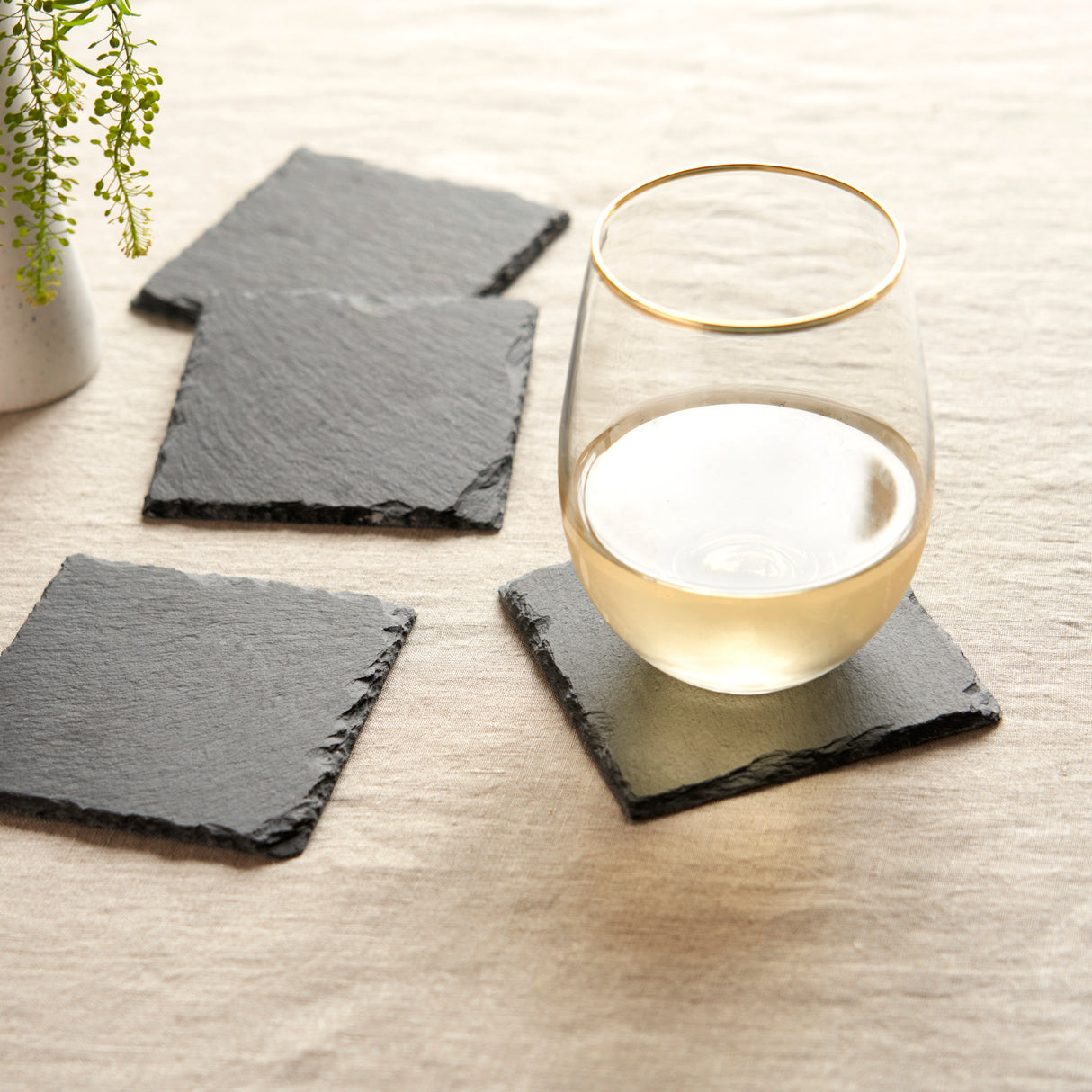 Square Slate Coasters