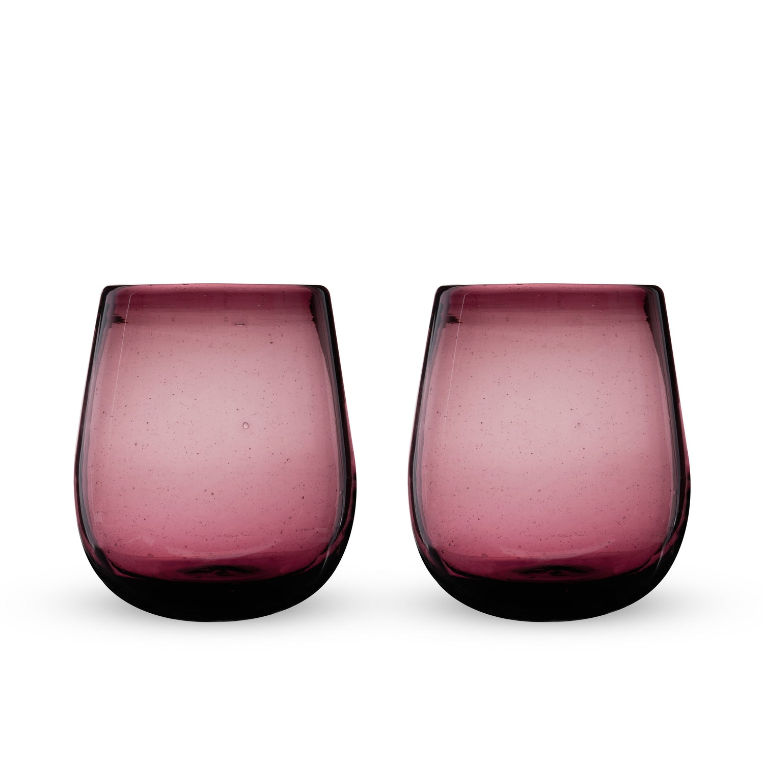 Segunda Vida Rosado Stemless Wine Glasses