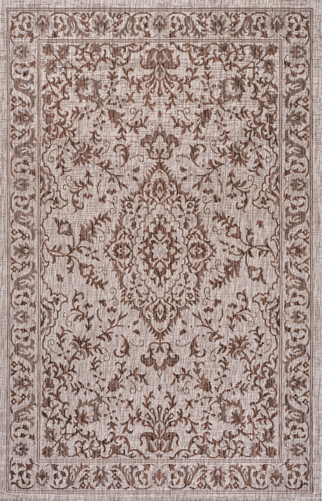 Ornate-Medallion-Indoor/Outdoor-Area-Rug-Rugs