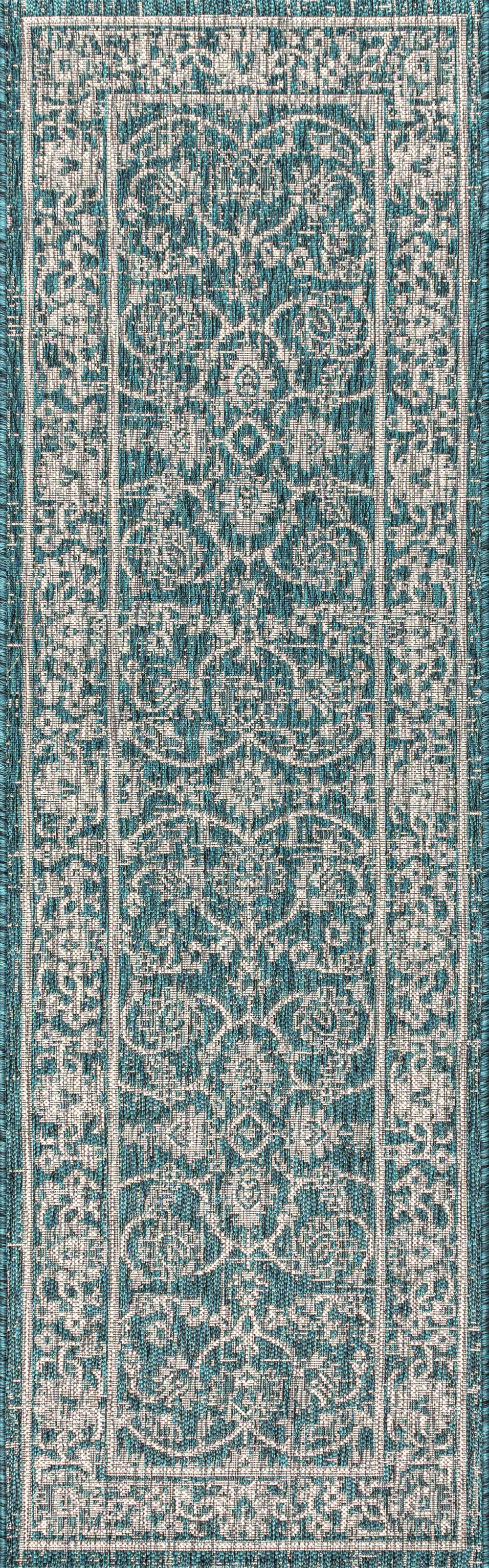 Palazzo-Vine-&-Border-Textured-Weave-Indoor/Outdoor-Area-Rug-Rugs