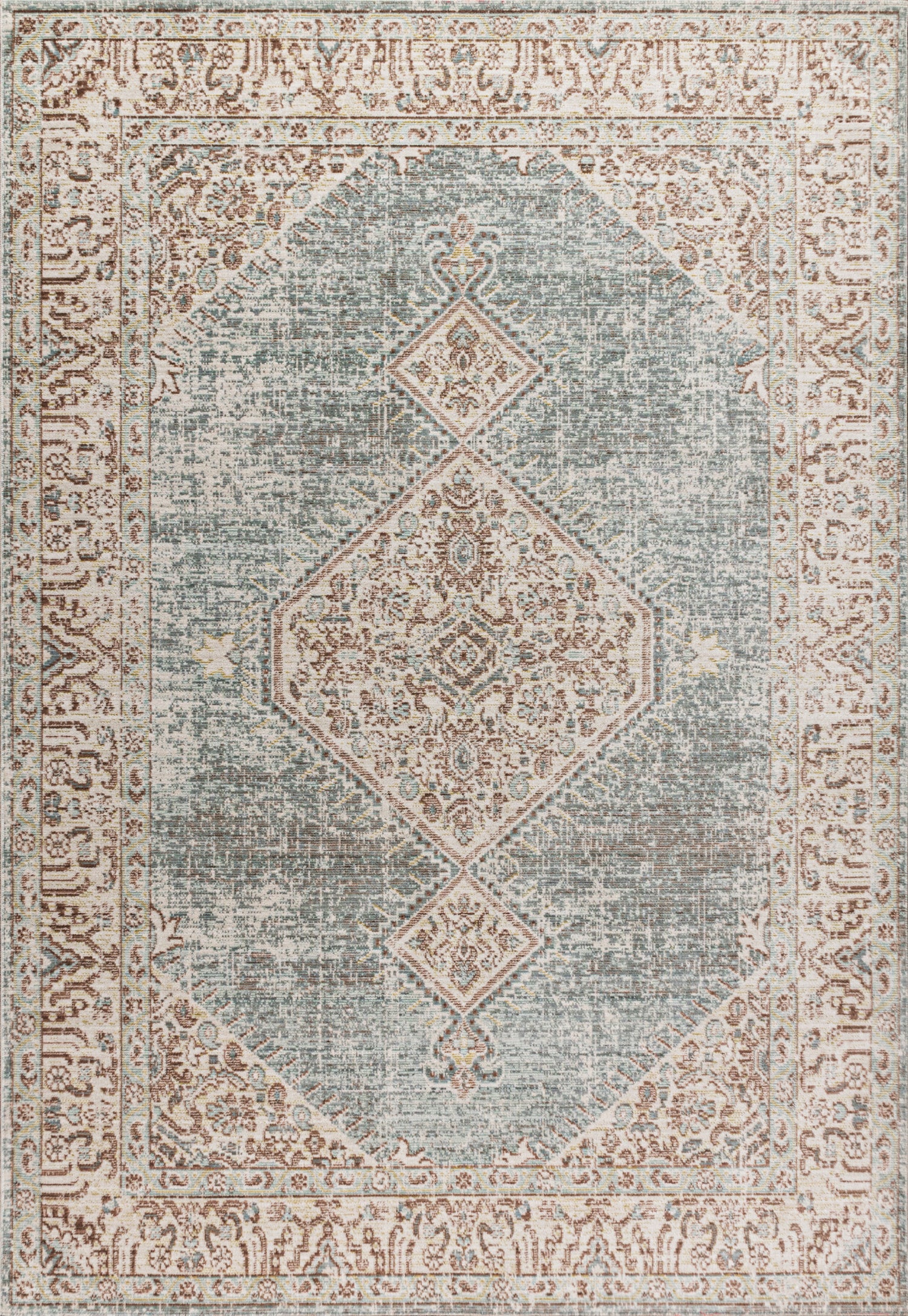 Modern-Tribal-Medallion-Area-Rug-Rugs