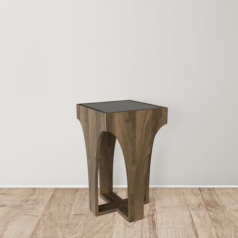 Rectangular-Glass-Top-Side-Table-End-Tables
