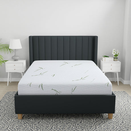 10-inch-dual-layer-memory-foam-mattress-with-bamboo-infused-cover-Mattress-Protectors