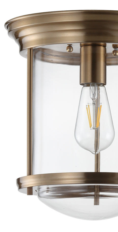 Metal/Glass-LED-Flush-Mount-Flush-Mount