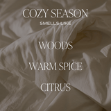 Cozy Season Soy Candle - Brown Matte Jar - 15 oz