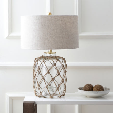 Glass-and-Rope-LED-Table-Lamp-Table-Lamps