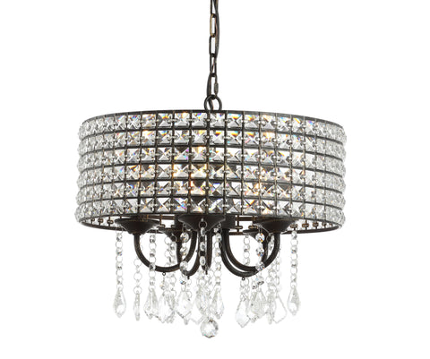 Metal/Crystal-Adjustable-LED-Drop-Chandelier-Chandelier