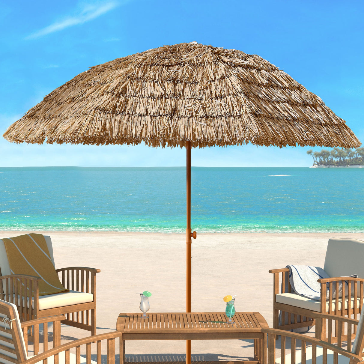 The-Hawaiian-Style-Half-Circle-Tiki-Umbrella-Umbrellas-&-Sunshades