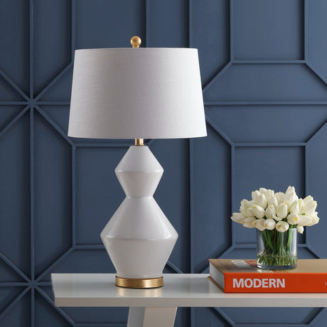 Geometric-Ceramic/Metal-LED-Table-Lamp-Table-Lamps