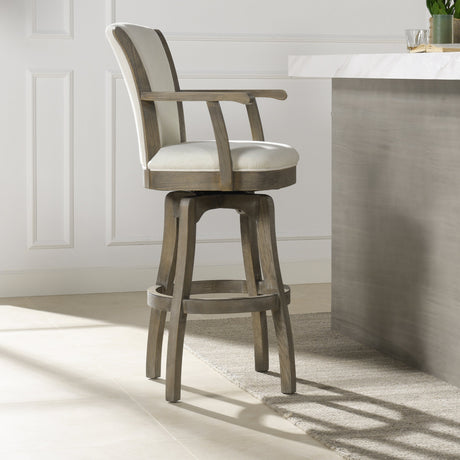 The-Aurlandfjord™-Swivel-Arm-Bar-Chair-Table-&-Bar-Stools