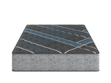 Restonic comfort care 14' hybrid mattress, individual pocketed coil mattress , medium comfort