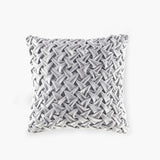 Square Decor Pillow Silver 20x20'