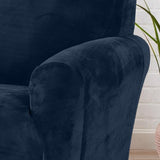 Velvet Stretch Slipcover - Gale Collection