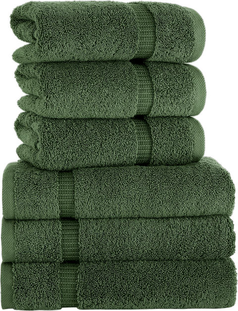 Villa Collection 6PC Hand Towel Set