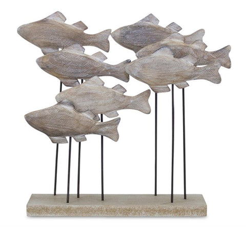 Wooden-Fish-School-Sculpture-Decorative-Sculptures