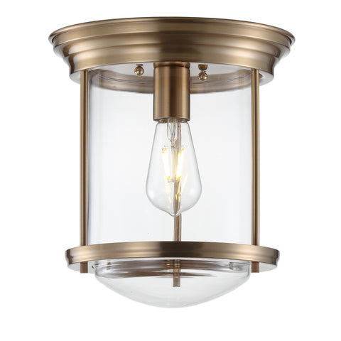 Metal/Glass-LED-Flush-Mount-Flush-Mount
