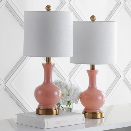 Metal/Glass-LED-Table-Lamp-(Set-of-2)-Table-Lamps