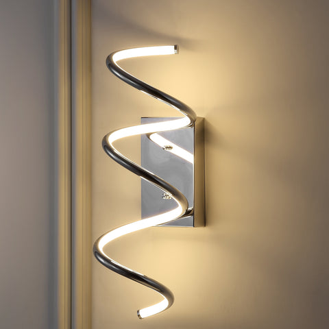 Scribble-Modern-Metal-Integrated-LED-Vanity-Light-Sconce-Wall-Lights