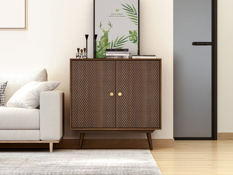 Nova-Nest-2-Door-Bedroom-Cabinet-(Brown)-Cabinets