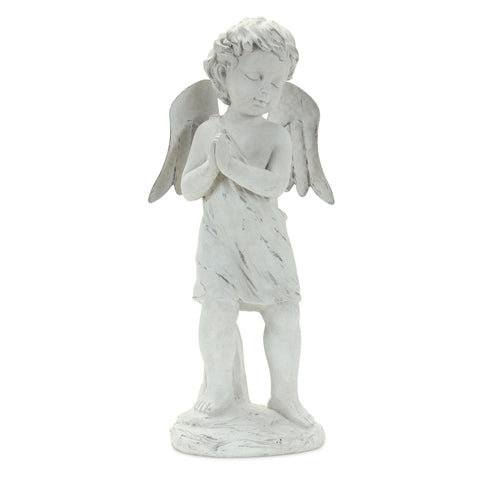 Praying-Cherub-Angel-Garden-Statue-(Set-of-2)-Decorative-Sculptures