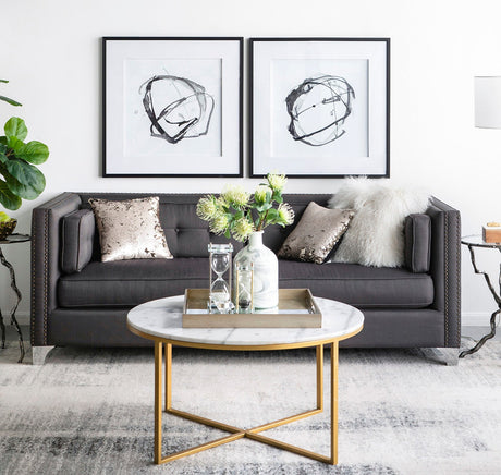 Noir-Cascade™-—-Modern-Watercolor-Prints-in-Bold-Neutrals-Wall-Art