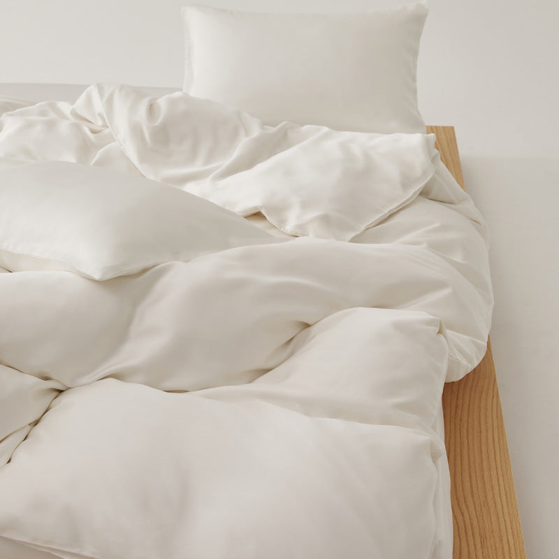 Adeline Pastel Silky Cooling TENCEL™ Bedding Set / Brown