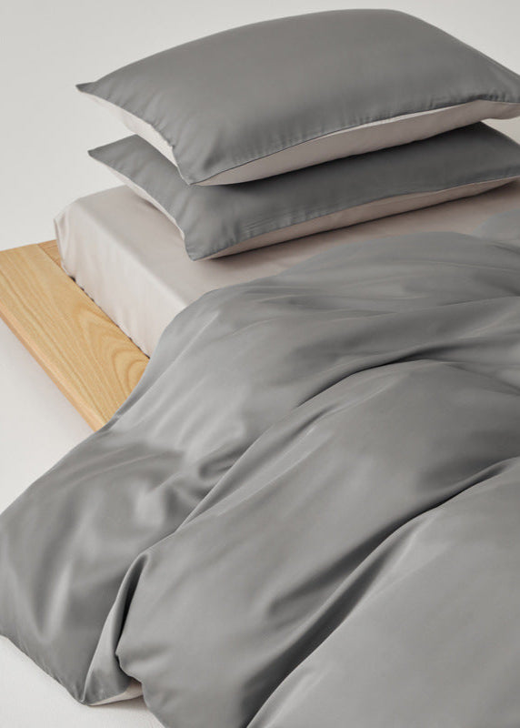 Adeline Pastel Silky Cooling TENCEL™ Bedding Set / Coffee