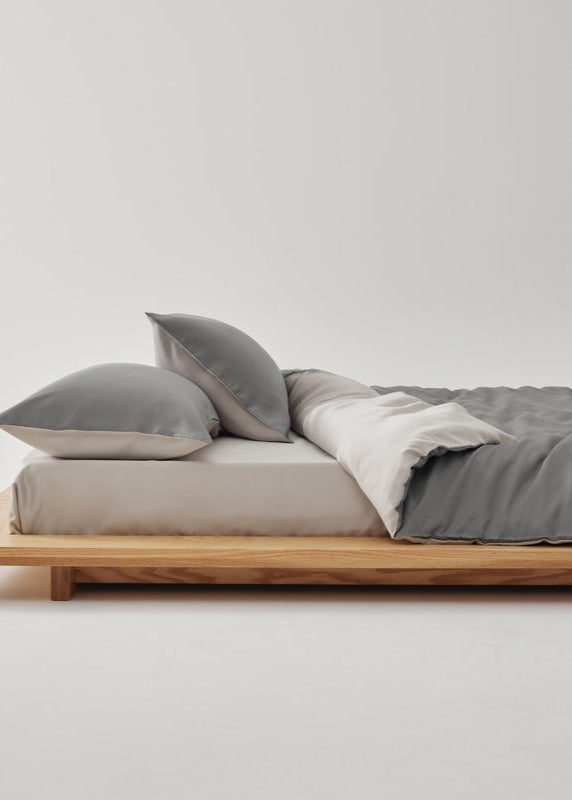 Adeline Pastel Silky Cooling TENCEL™ Bedding Set / Cream