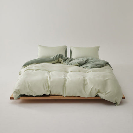Adeline Pastel Silky TENCEL™ Bedding Set / Yellow
