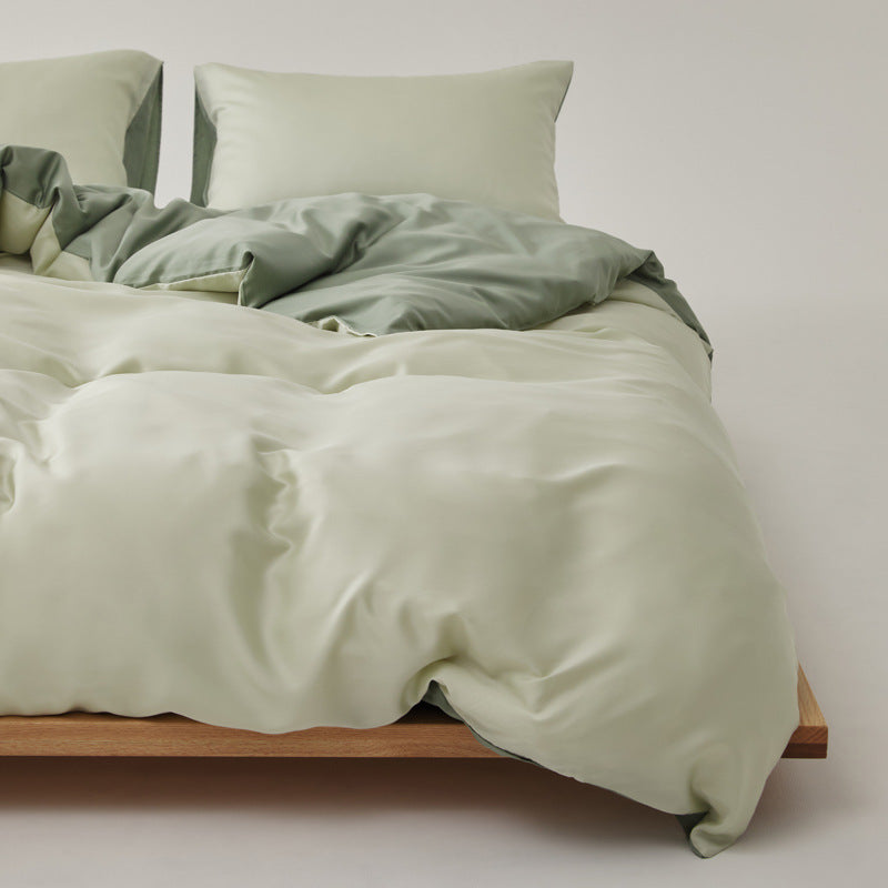 Adeline Pastel Silky TENCEL™ Bedding Set / Yellow