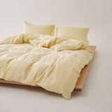 Adeline Pastel Silky Cooling TENCEL™ Bedding Set / Coffee