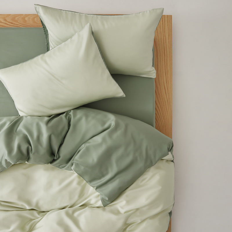 Adeline Pastel Silky Cooling TENCEL™ Bedding Set / Brown