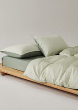 Adeline Pastel Silky Cooling TENCEL™ Bedding Set / Coffee