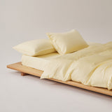 Adeline Pastel Silky Cooling TENCEL™ Bedding Set / Cream