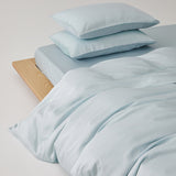 Adeline Pastel Silky Cooling TENCEL™ Bedding Set / White