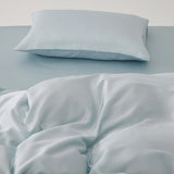 Adeline Pastel Silky Cooling TENCEL™ Bedding Set / White
