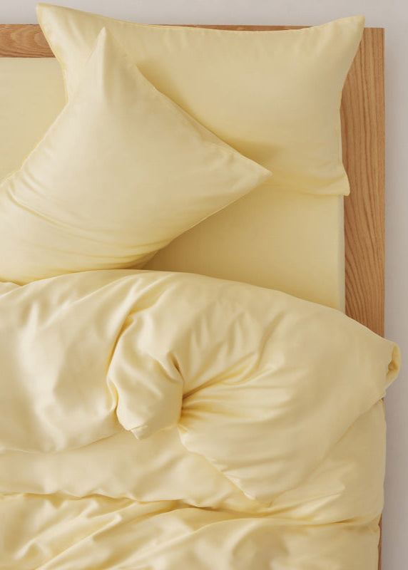 Adeline Pastel Silky Cooling TENCEL™ Bedding Set / Coffee