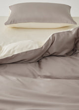 Adeline Pastel Silky Cooling TENCEL™ Bedding Set / Gray