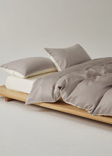 Adeline Pastel Silky Cooling TENCEL™ Bedding Set / Cream