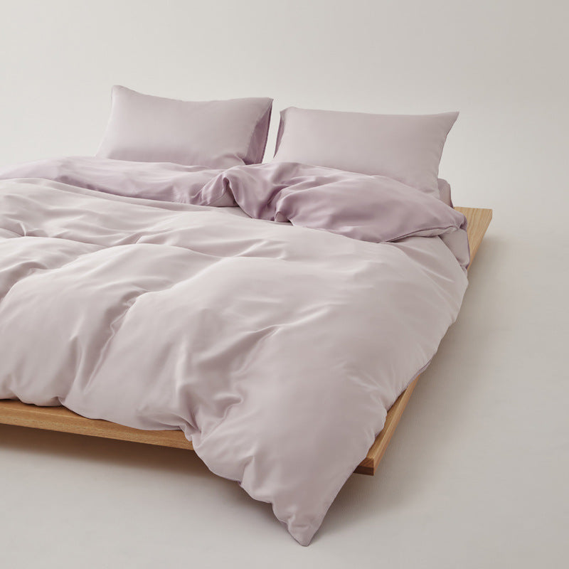 Adeline Pastel Silky Cooling TENCEL™ Bedding Set / Brown