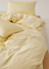Adeline Pastel Silky TENCEL™ Bedding Set / Yellow