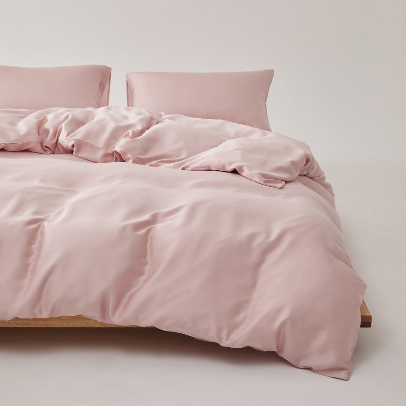 Adeline Pastel Silky Cooling TENCEL™ Bedding Set / Coffee
