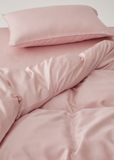 Adeline Pastel Silky Cooling TENCEL™ Bedding Set / White