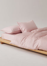 Adeline Pastel Silky Cooling TENCEL™ Bedding Set / Cream