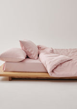 Adeline Pastel Silky Cooling TENCEL™ Bedding Set / Brown