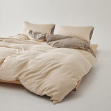 Adeline Pastel Silky Cooling TENCEL™ Bedding Set / Coffee